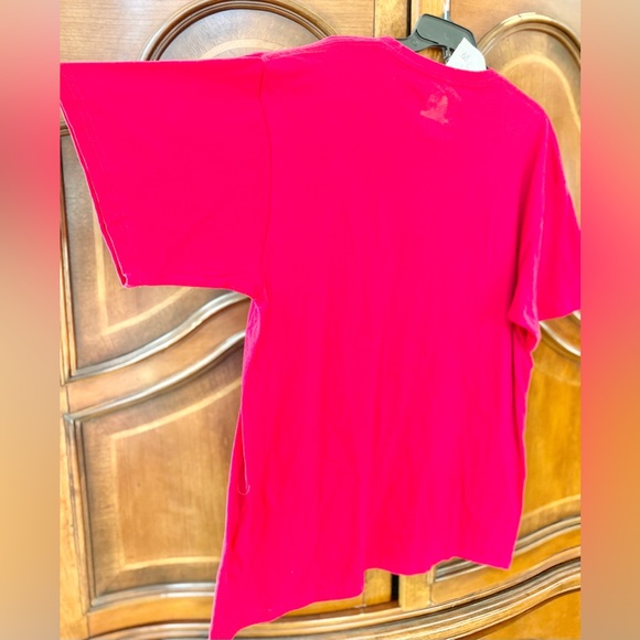 New w/tag LOST GODS “SQUATCHIN” Tee with Sasquatch playing a guitar Red SZ 2XL - Picture 4 of 5